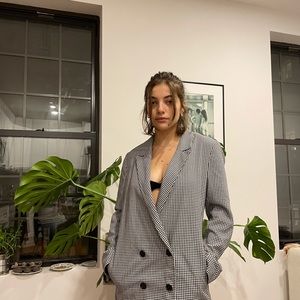 Houndstooth blazer/jacket